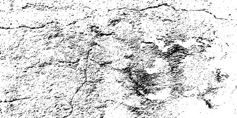 Dust Overlay Distress Grainy Old cracked concrete wall Texture of wall Dark grunge noise granules Black grainy texture isolated on white background. Scratched Grunge Urban Background Texture Vector.
