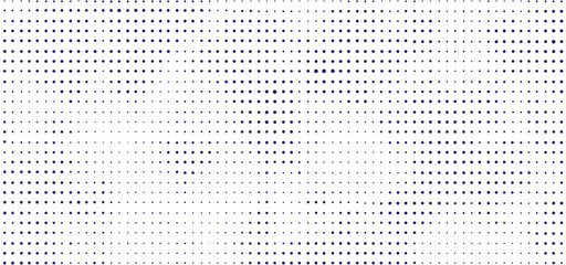 Fototapeta na wymiar Abstract pop art comic style blue halftone Vector. Dotted blue dot spray vector illustration. Creative pattern vector halftone background. Blue dot spray gradation.