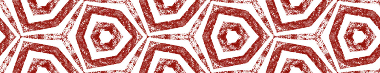 Striped hand drawn seamless pattern. Wine red