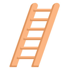 Ladder icon for climbing and construction tools