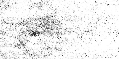 Dust Overlay Distress Grainy Old cracked concrete wall Texture of wall Dark grunge noise granules Black grainy texture isolated on white background. Scratched Grunge Urban Background Texture Vector.