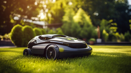 Automatic robotic lawn mower