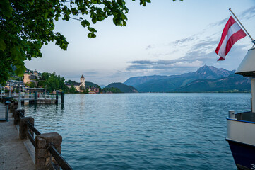 Promenade in St. Wolfgang im Salzkammergut