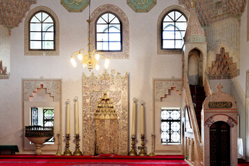 Bey’s Mosque interior in Sarajevo - Bosnie Herzegowina