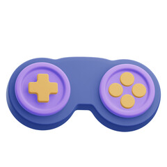 3D Gamepad Illustration © fuwa