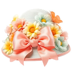 Easter Bonnet Hat, Isolated