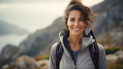 Woman, outdoor, hiking, mental health, fresh air
