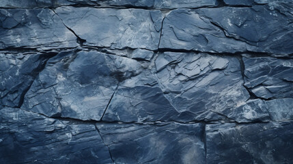 Blue stone background.