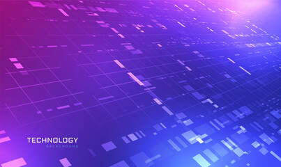 Abstract futuristic high speed data transfer, Illustration high digital technology background. Electronic board, Communication and engineering concept. Cyber circuit future technology. Vector EPS10.