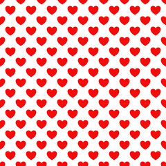 seamless pattern with red hearts for background,modern pattern background, fabric pattern, wallpaper background