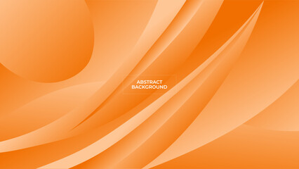 ABSTRACT BACKGROUND WITH GEOMETRIC SHAPES GRADIENT ORANGE SMOOTH LIQUID COLOR DESIGN VECTOR TEMPLATE GOOD FOR MODERN WEBSITE, WALLPAPER, COVER DESIGN