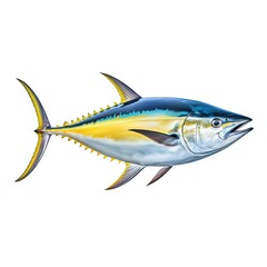 Naklejka premium Yellowfin tuna