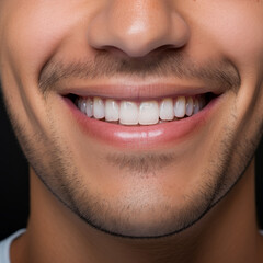 Dental Euphoria: A Glimpse into the Radiant Smile of a Joyful Man