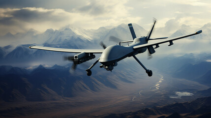 Close look at the MQ-9 Reaper military