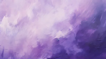 Foto op Canvas Purple painted texture. Generative Ai. © tfk
