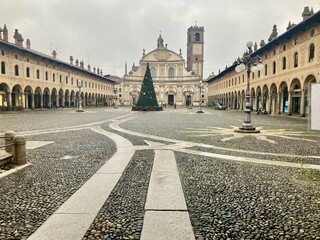 Piazza Ducale in Vigevano (Italy)