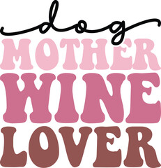 dog retro svg design and digital download