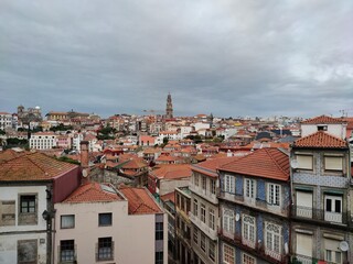 Naklejka na ściany i meble Porto, city view, travel in Portugal