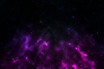 Abstract background, beauty of clouds in the distant space. Illustration.