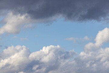 Image of dark clouds in the sky
