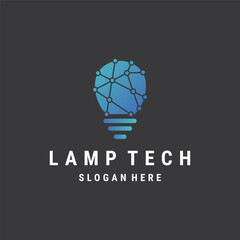 Lamp tech logo designs concept, Bright Bulb Idea logo