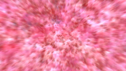Heart valentine light pink background illustration