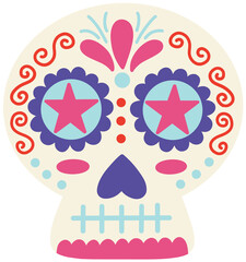 Day of the Dead Sugar Skull