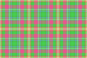 Textile plaid tartan of fabric texture check with a seamless pattern vector background.