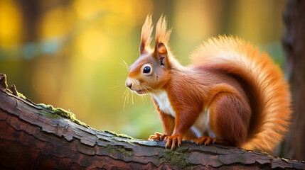 The red squirrel or simply common squirrel is a specie