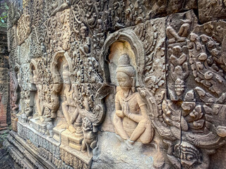 Preah Khan, Preah Khan Kampong Svay archaeological site, Angkor, Cambodia