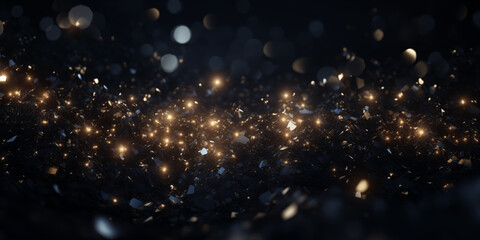 Naklejka premium sparkling lights background