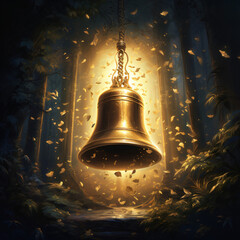 Golden bell - 678647853