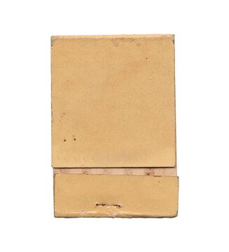 vintage old matchbook pack of matches on transparent png background