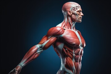 Fototapeta na wymiar Understanding Back Pain Anatomy And Posture Correction