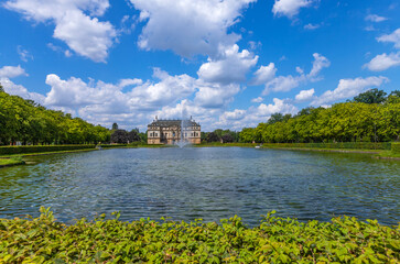 The Sommerpalais at the center of the Great Garden