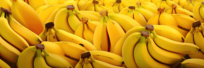 Fresh Organic Bananas Pattern