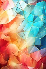 Obraz premium Abstract luxury seamless wallpaper pattern background with gold foil, lines, geometric shapes. Generative AI, AI