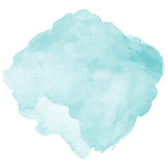 Abstract watercolor brush