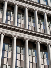 高層ビルのファサード