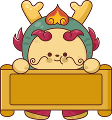  Chinese, cute money, dragon, new year 2024