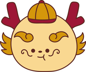  Chinese, cute money, dragon, new year 2024