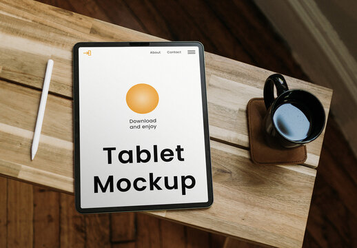 Big Tablet Mockup