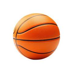 Fototapeta premium basketball isolated on transparent background Remove png, Clipping Path
