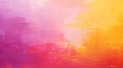 Abstract colorful pastel gradient paint background with grunge brush strokes