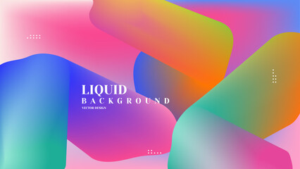 abstract colorful liquid background. vector illustration