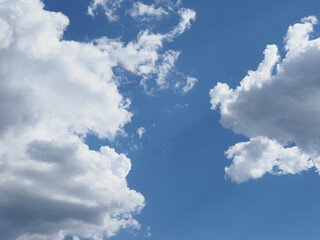 cloudy blue sky background
