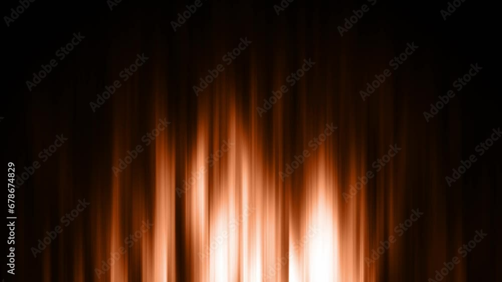 Canvas Prints abstract dark orange animated background with moving blur lines and lights, 4k uhd seamless loop