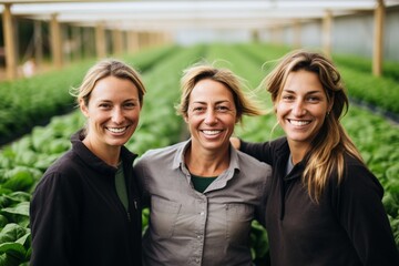 Empowered Women in Agriculture: Thriving in Sustainable Greenhouse Farming