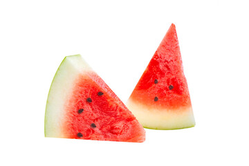 Slice of ripe watermelon