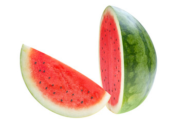 Slice of ripe watermelon